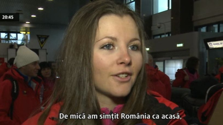 SOCI 2014. Frantuzoaica Ania Caill va concura pentru Romania in trei probe olimpice Imagine