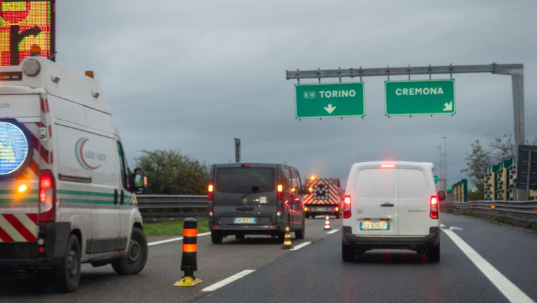 Soferii italieni vor primi inapoi banii pentru taxa de autostrada, daca raman blocati in trafic Imagine