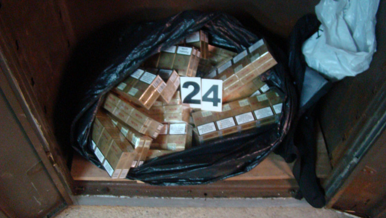 Soferita oprita pentru viteza excesiva, prinsa cu tigari de contrabanda Imagine