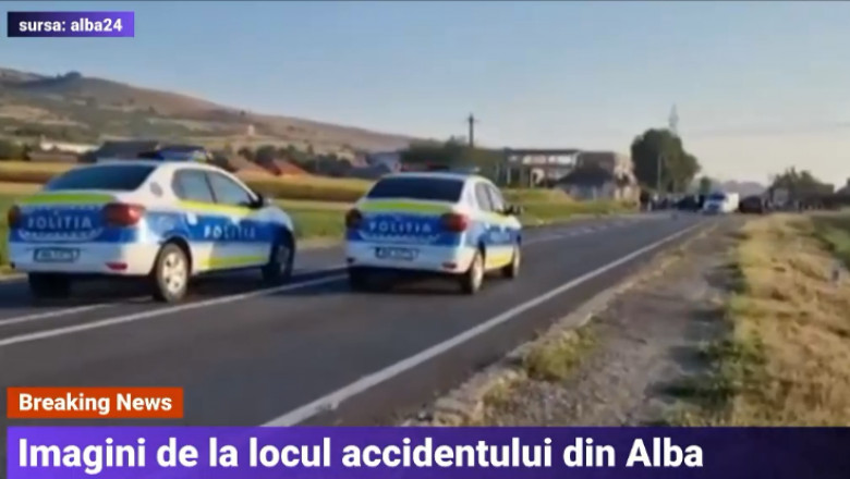 Soferul beat care a ucis 3 tineri in Alba avea permis de 9 luni. Trupurile victimelor au fost gasite pe o distanta de zeci de metri Imagine