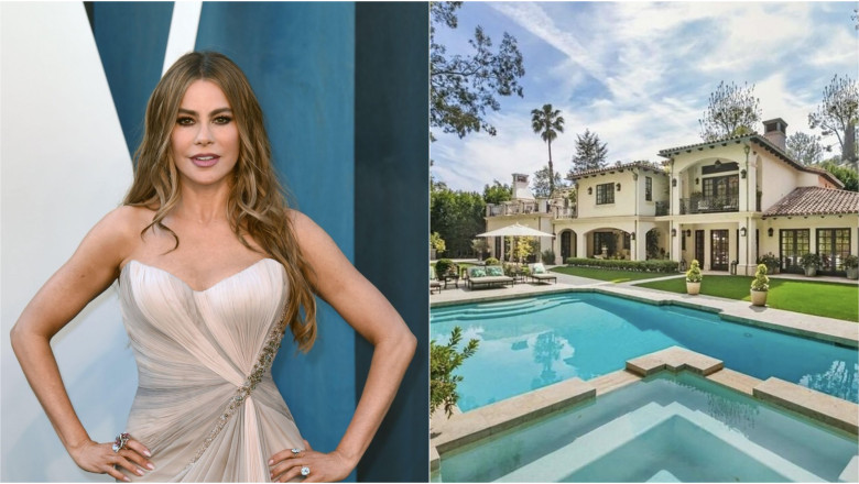 Sofia Vergara vrea neaparat sa-si vanda casa din Los Angeles dupa divort si a facut o reducere. Cum arata la interior vila Imagine