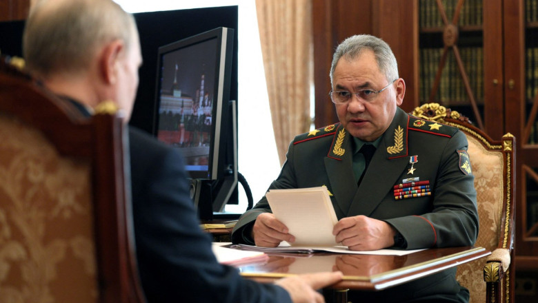 Soigu anunta ca fortele ucrainene se retrag de pe toata linia frontului. Cat teritoriu a ocupat Rusia in Ucraina de la inceputul anului Imagine