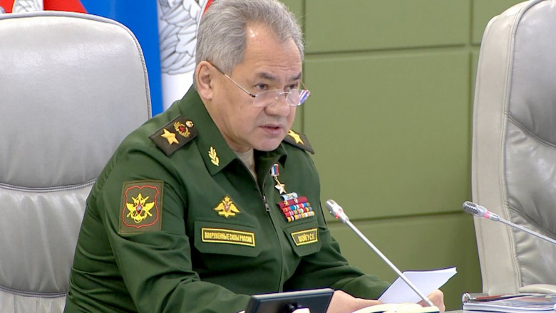 Soigu spune ca Rusia ar putea folosi arme similare daca SUA ii livreaza Ucrainei munitie cu dispersie: Avem si noi, dar ne-am abtinut Imagine