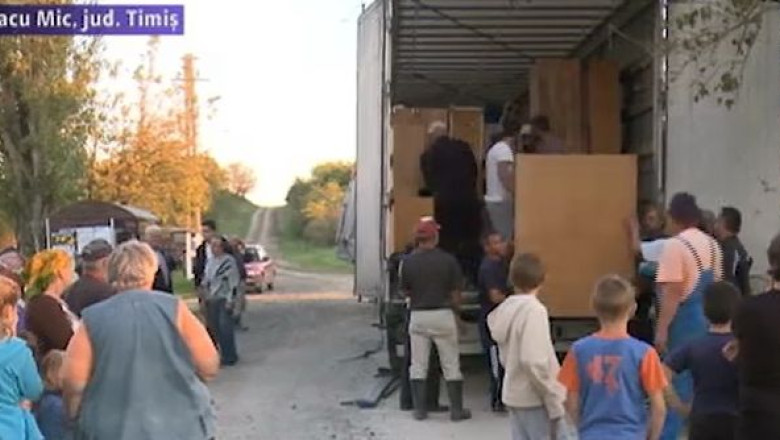 Solidaritate fara frontiere. 20 de familii au beneficiat de donatiile germanilor: mobila, electrocasnice si vesela Imagine