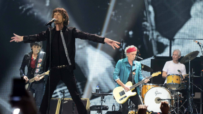 Solistul Rolling Stones, Mick Jagger, e strabunic Imagine