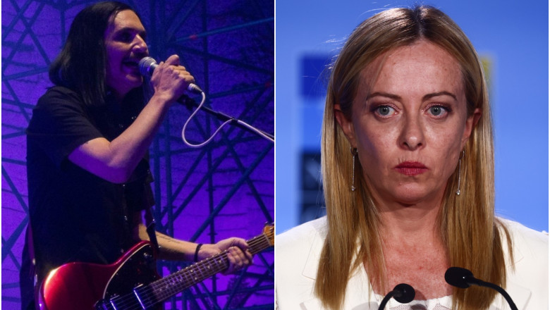Solistul trupei Placebo, dat in judecata de Giorgia Meloni dupa ce a facut-o fascista si rasista Imagine