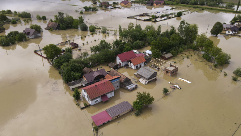 Solutia propusa de autoritatile din Covasna pentru prevenirea inundatiilor Imagine