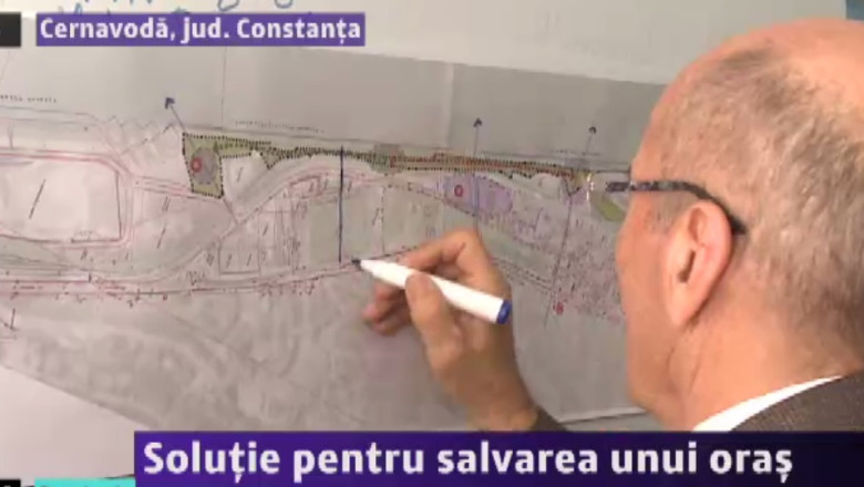Solutie pentru salvarea unui oras. Un milion de euro costa tunelul pe sub orasul Cernavoda Imagine