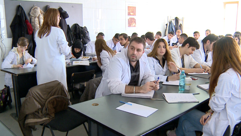 Solutii pentru stoparea migratiei medicilor. Studentii de la UMF Iasi, inclusi intr-un proiect european Imagine