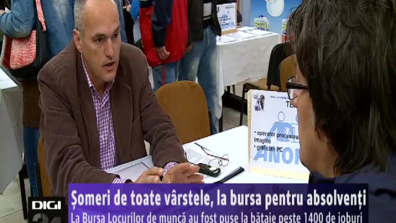 Someri de toate varstele, la bursa pentru absolventi Imagine