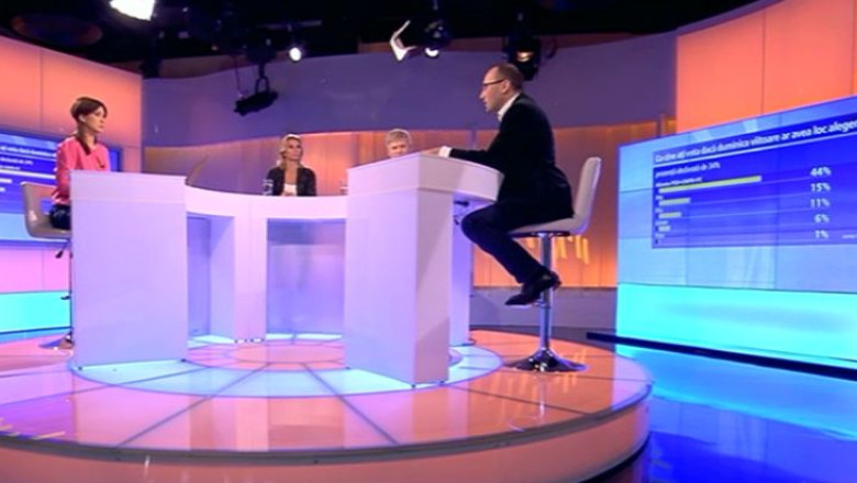 Sondaj IRES: Victor Ponta, M. R. Ungureanu si Traian Basescu, in topul increderii in politicieni. Cum comenteaza invitatii emisiunii „24 intr-o ora” Imagine