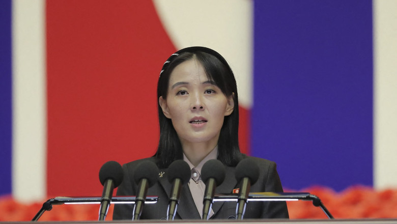 Sora lui Kim Jong Un neaga ca Rusia si Coreea de Nord fac schimb de arme: „E cea mai absurda teorie. Nu sunt de vanzare” Imagine