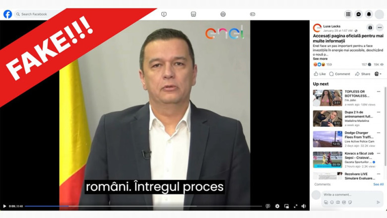 Sorin Grindeanu acuza ca imaginea lui e folosita intr-o campanie deepfake si a sesizat institutiile abilitate Imagine