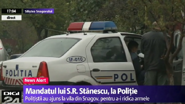 Sorin Rosca Stanescu a ajuns la sediul IPJ Ilfov Imagine