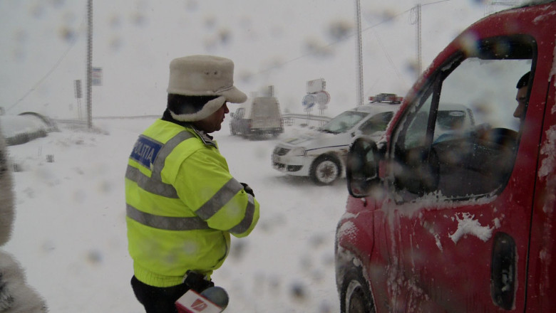 Soseaua dig Galati-Braila, inchisa circulatiei Imagine