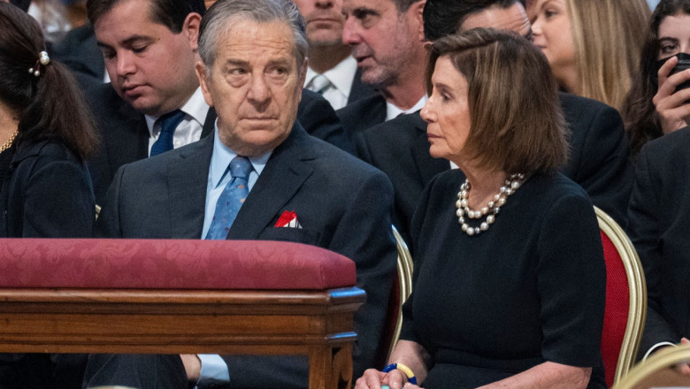 Sotul lui Nancy Pelosi a fost condamnat la 5 zile de inchisoare pentru accidentul pe care l-a provocat dupa ce s-a urcat baut la volan Imagine
