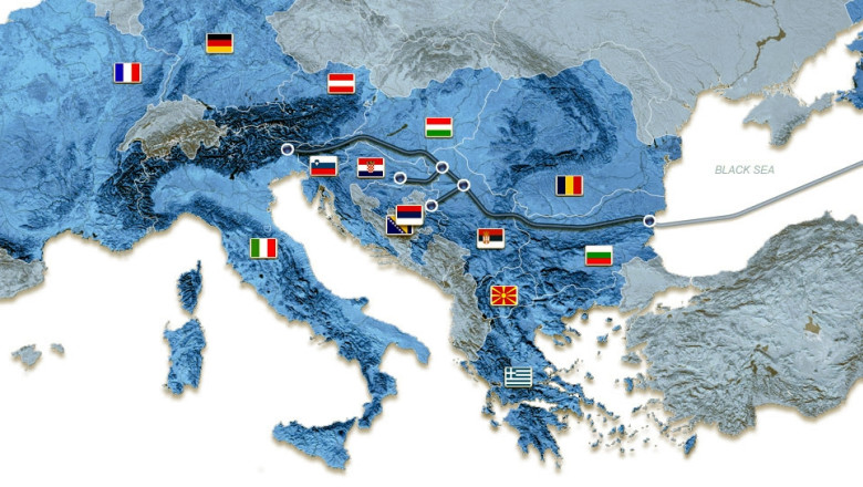 South Stream, cale libera catre Austria. OMV si Gazprom semneaza la Viena pentru prelungirea gazoductului, in prezenta lui Vladimir Putin Imagine