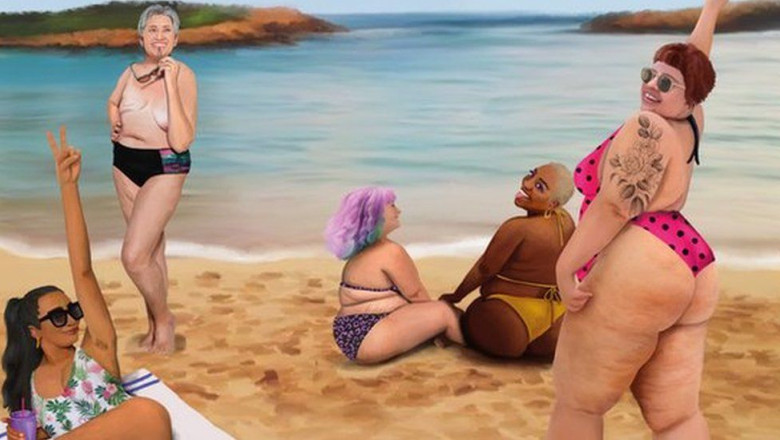 Spania nu tine cont de vergeturi. Campania inedita prin care indeamna femeile sa mearga la plaja, indiferent cum arata Imagine