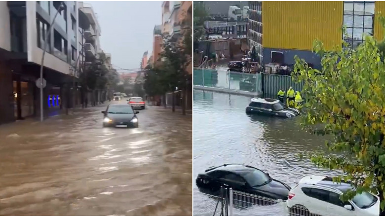Spaniolii continua cautarile dupa inundatiile din regiunea Valencia, in timp ce ploile din Barcelona au dat transporturile peste cap Imagine