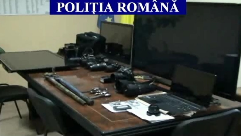 Spargere la un studio foto. Patru indivizi au furat bunuri in valoare de 55.000 de lei Imagine