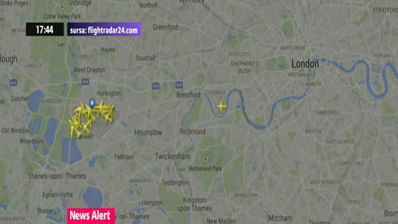 Spatiul aerian al Londrei, inchis partial  Imagine