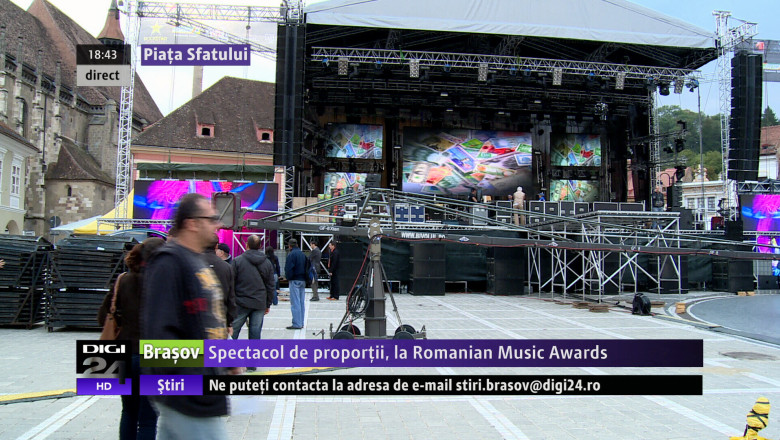 Spectacol de proportii, la Romanian Music Awards Imagine