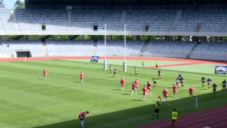 Spectacol de rugby pe Cluj Arena Imagine