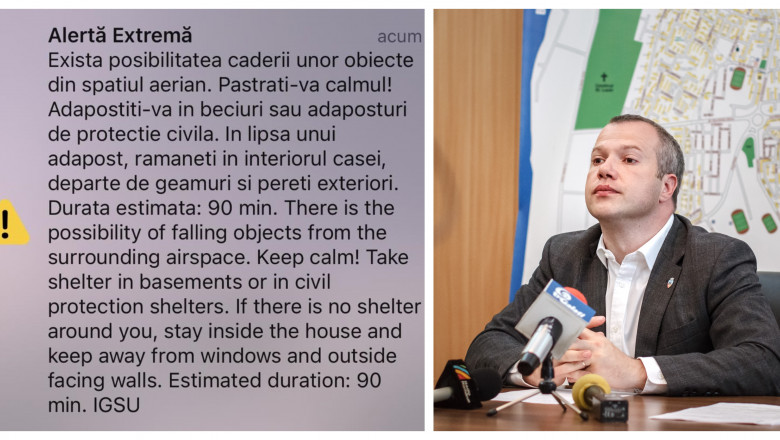 „Spectacolul ar trebui redus”. Primarul din Galati, enervat pe mesajele Ro-Alert: Nu-s binevenite. Am primit si eu, n-am fugit in munti Imagine