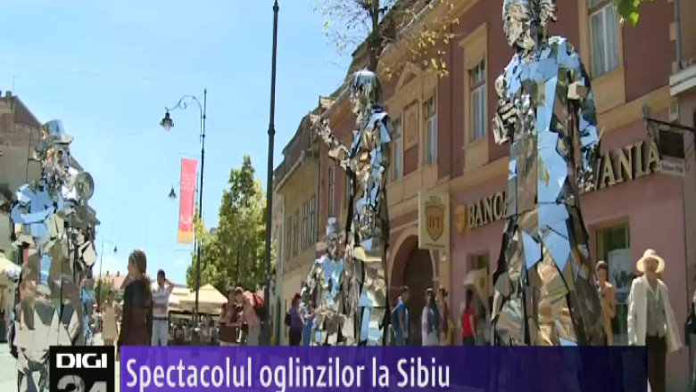 Spectacolul oglinzilor la Sibiu Imagine
