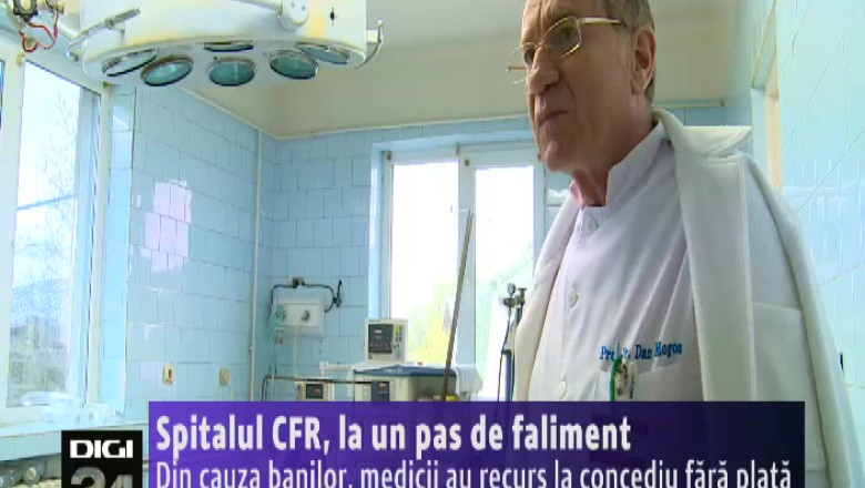 Spitalul CFR din Craiova, la un pas de faliment Imagine