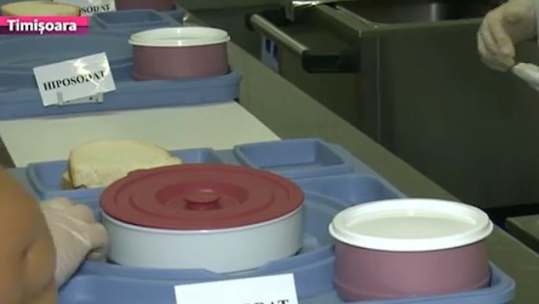 Spitalul de Copii din Timisoara: linie automata pentru mancarea micilor pacienti Imagine