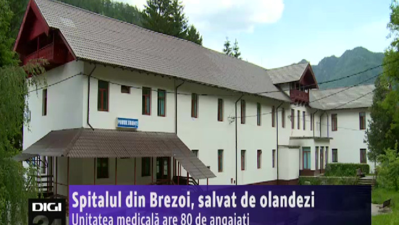 Spitalul din Brezoi a fost salvat de olandezi   Imagine