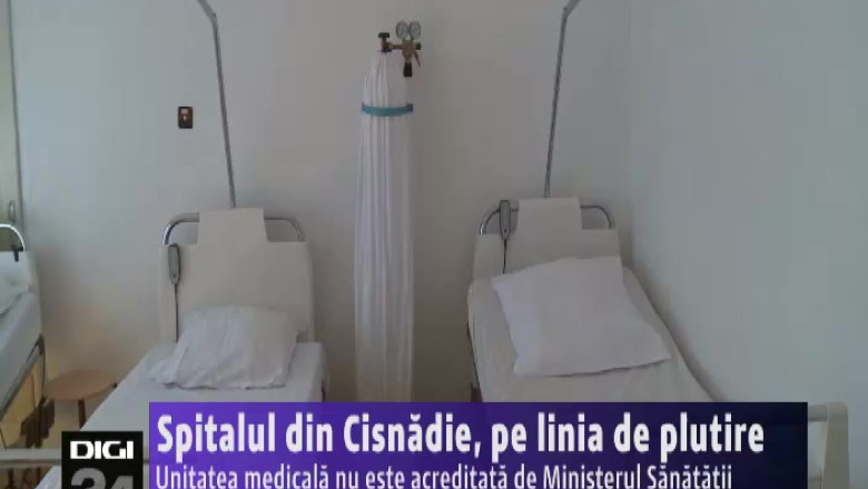 Spitalul din Cisnadie, pe linia de plutire Imagine