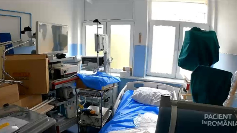Spitalul in care aparatura de sute de mii de euro zace in cutii. Nici internari nu se mai fac. Totul din cauza unui scandal politic Imagine