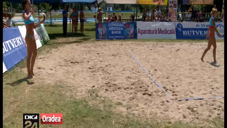SPORT: Voleiul pe plaja este atractia saptamanii la Oradea Imagine