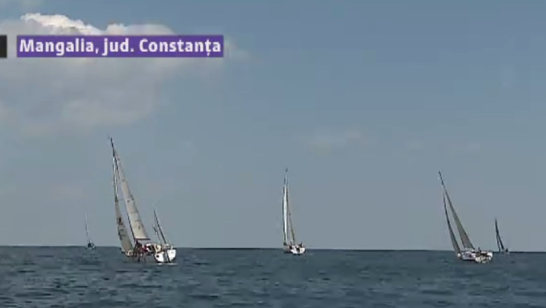 Sportul rasfatatilor: 25 de ambarcatiuni de lux au participat la Regata Callatis, la Mangalia Imagine