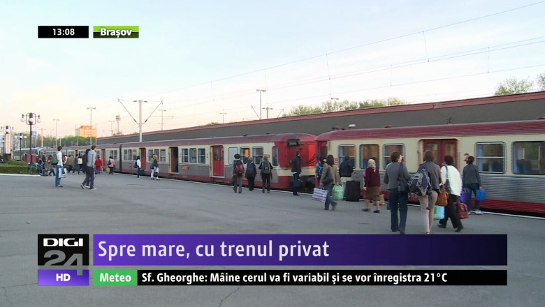 Spre mare, cu trenul privat Imagine