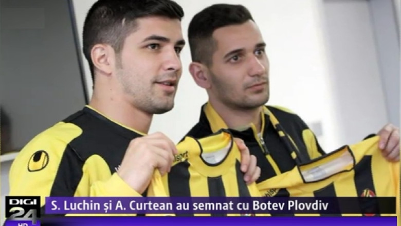 Srgian Luchin si Alexandru Curtean pleaca de la Dinamo la Botev Plovdiv. Vor avea salarii de 180.000, respectiv 150.000 de euro pe sezon Imagine