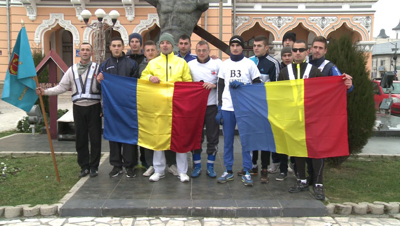 Stafeta Unirii a ajuns la Buzau Imagine