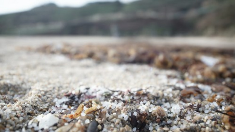 Stare de urgenta ecologica in nordul Spaniei, dupa ce cantitati uriase de pelete de plastic au ajuns pe plaje Imagine