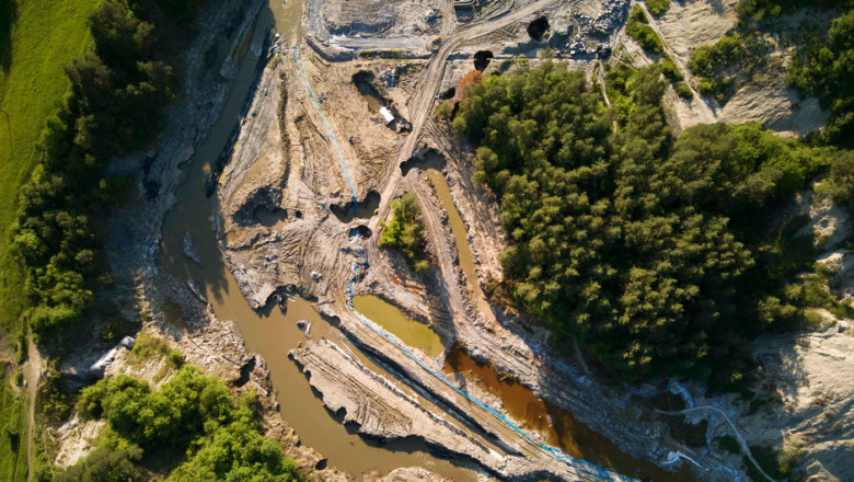 Starea de alerta, prelungita la Praid pentru inca 30 de zile. Ce lucrari se fac in acest moment Imagine