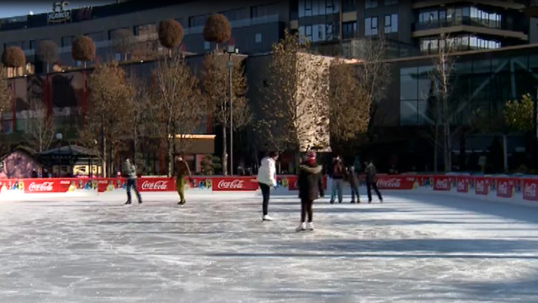 Start la distractie pe unicul patinoar din Iasi Imagine