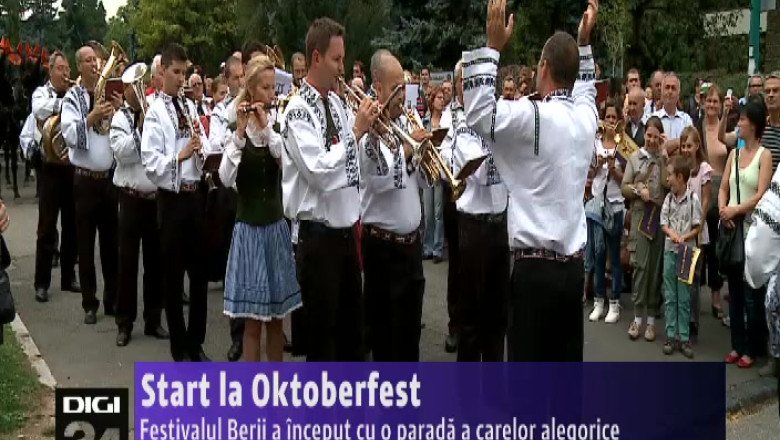 Start la Oktoberfest. Festivalul Berii a inceput cu o parada a carelor alegorice Imagine