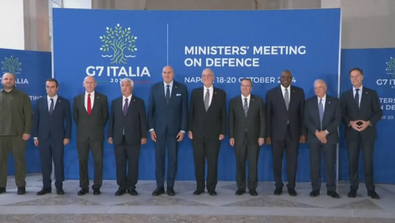 Statele G7 au promis „sprijin neclintit" pentru Ucraina in razboiul impotriva Rusiei Imagine