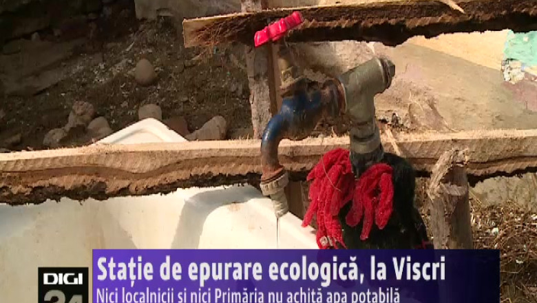 Statie de epurare ecologica, la Viscri Imagine