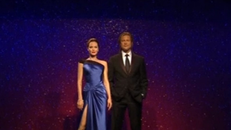 Statui de ceara ale cuplului „Brangelina”, la Madame Tussauds Imagine