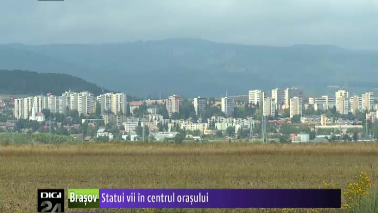 Statuile din Sfantu Gheorghe au prins viata Imagine