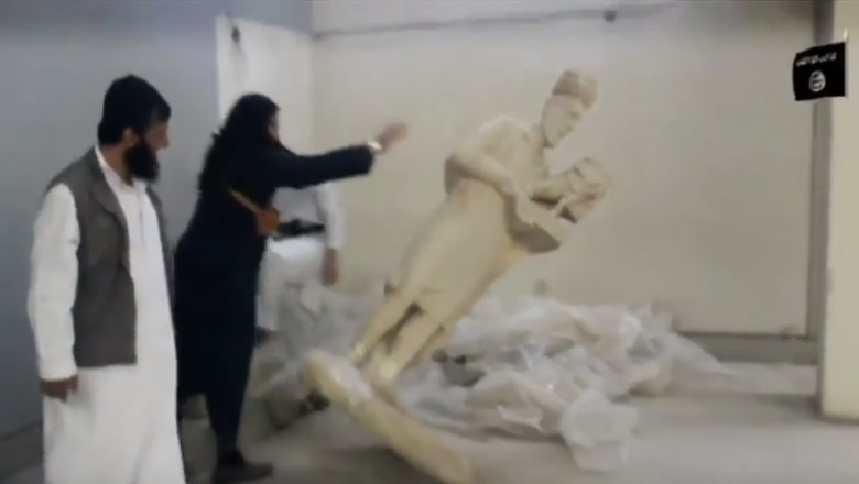 Statul Islamic trece la crime culturale Imagine