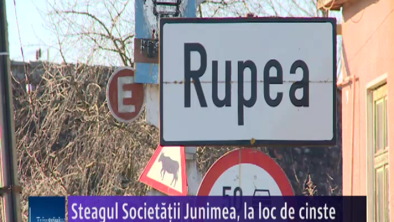 Steagul Societatii Junimea, la loc de cinste Imagine