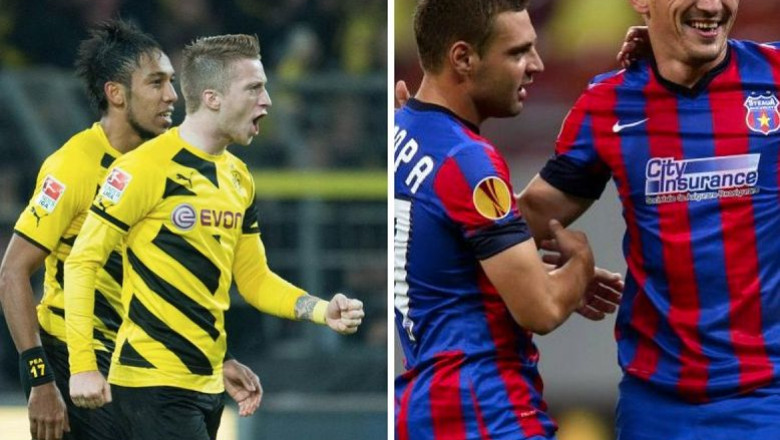 STEAUA – BORUSSIA DORTMUND, 0-1. Meciul s-a vazut la Digi Sport Imagine